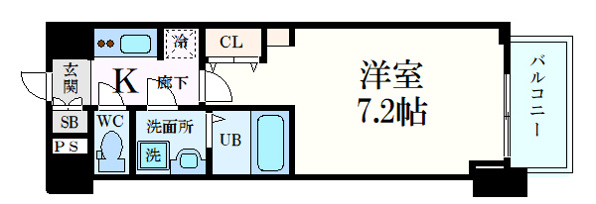 S-RESIDENCE堺筋本町Deux