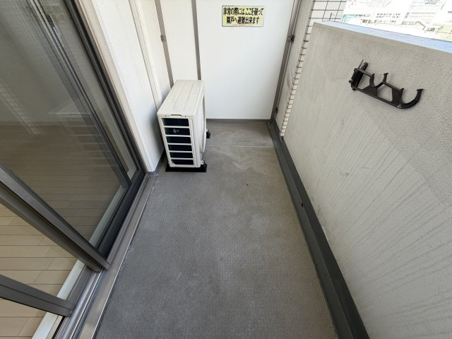 レジュールアッシュ尼崎駅前のバルコニー