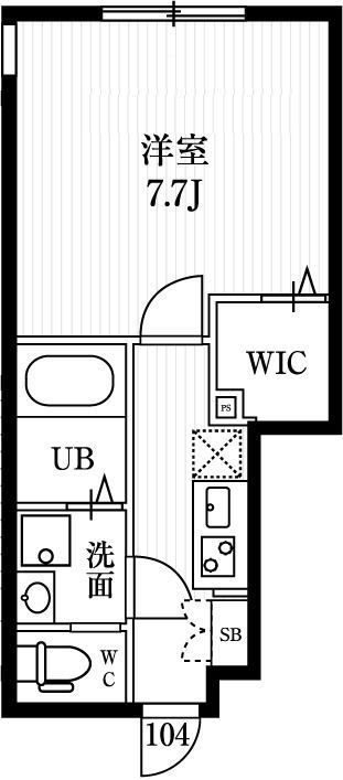 ミハス梅ヶ丘の間取り|間取りです。