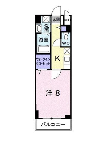 グラン　クレシアの間取り