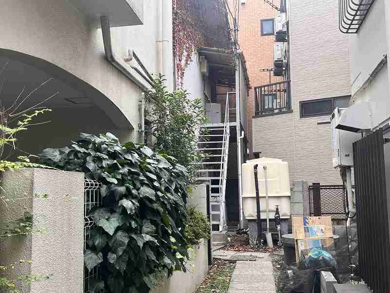 山本ハイムのエントランス|エントランスです