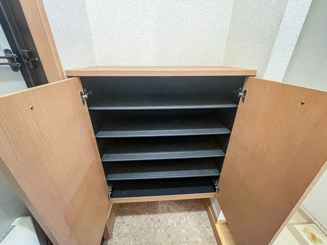 マロンヒルズの収納|専用の収納スペースです