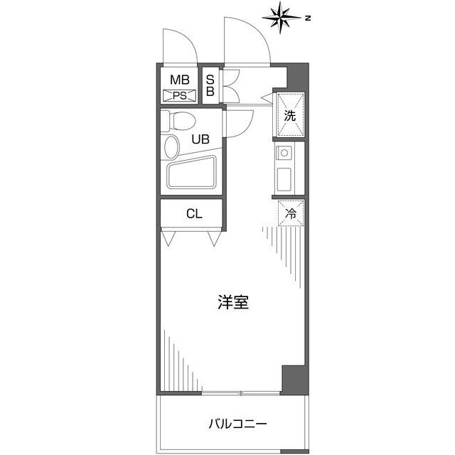 第62クリスタルマンションの間取り|間取り図