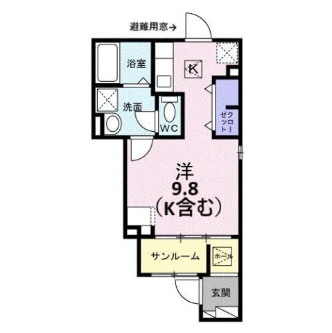 カーサ　ラズリの間取り