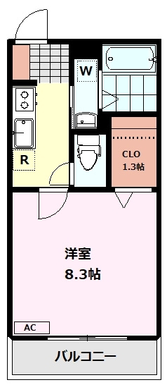 エクセラン　クレールの間取り