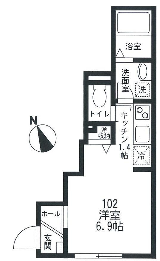 カサートF吉祥寺北町の間取り