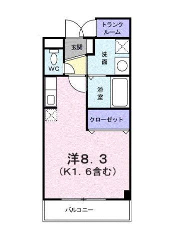 ローズスクエアの間取り