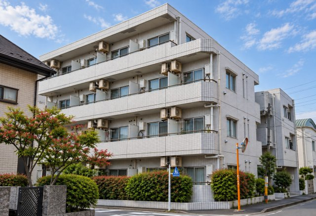 マドレーヌ子安町の外観|おしゃれな外観です