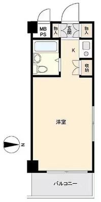 マドレーヌ子安町の間取り