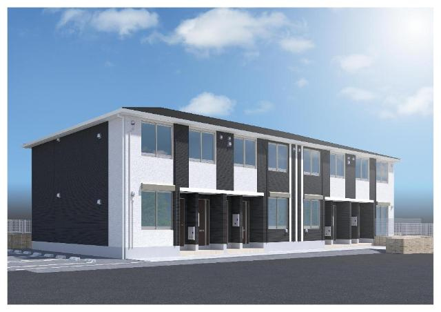 仮）八王子市弐分方町新築アパートの外観|外観もきれいです