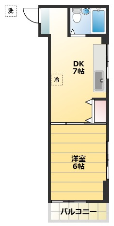 清涼館の間取り
