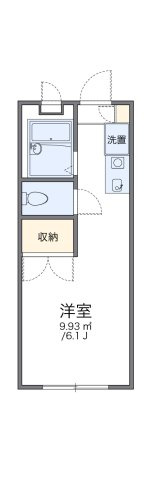 レオパレス９７の間取り