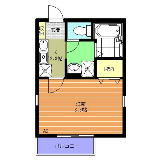 パピヨン小金井の間取り