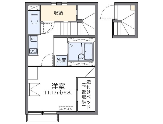 レオネクストこぶしの間取り