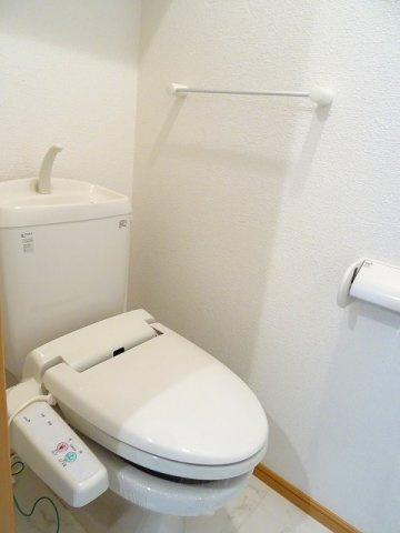 リバーアイランドのトイレ|コンパクトで使いやすいトイレです