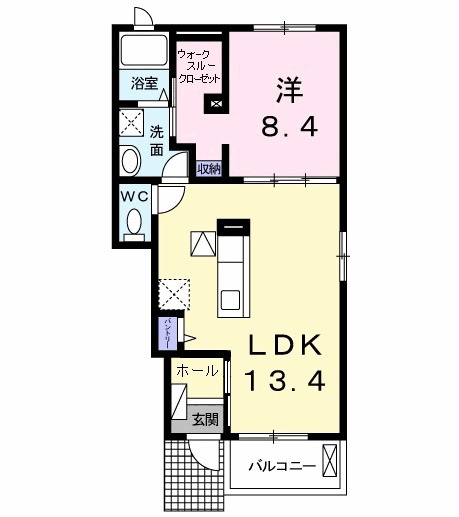 ウィステリアタウン　Ⅳの間取り
