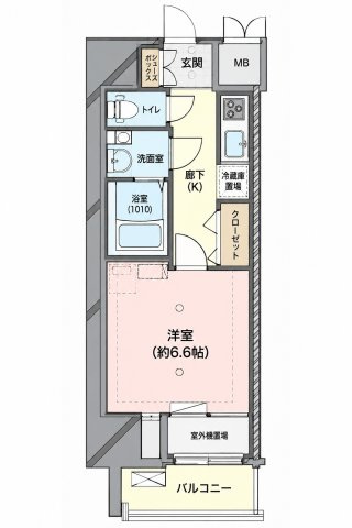 ディアレイシャス今池の間取り