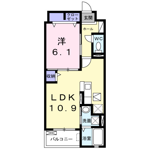 ベラ　ヴィータの間取り