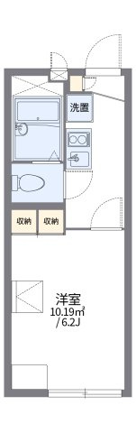 レオパレスかたくりの間取り