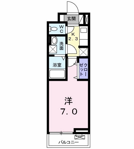 モーダの間取り