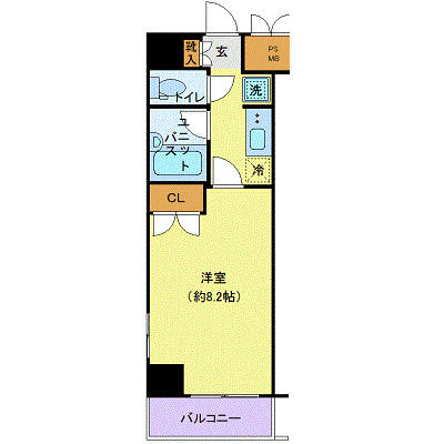 グランヴァン荻窪Ⅱの間取り