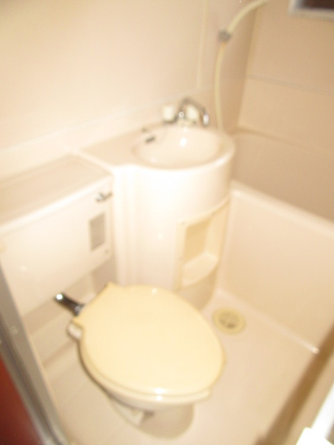 小金井市緑町５丁目のアパートのトイレ|ゆったりとした空間のトイレです