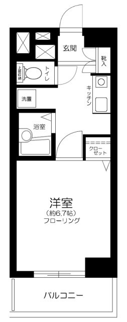 武蔵野ビューハイツの間取り