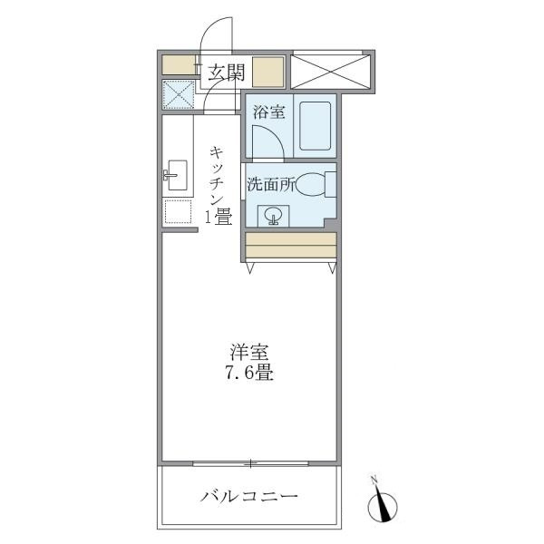 マンションホワイトホースの間取り