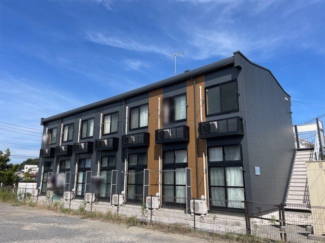レオパレスブルースカイ小山の外観|外はこのようになっています