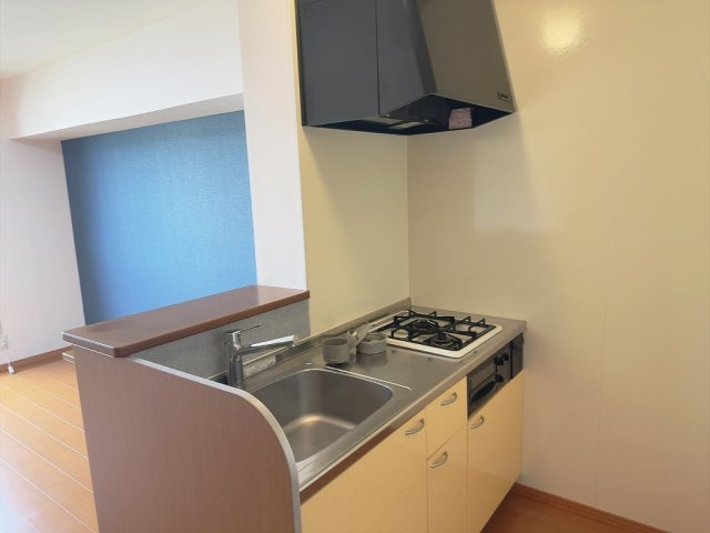 ボナール丸重のキッチン|コンパクトなキッチンで掃除もラクラク