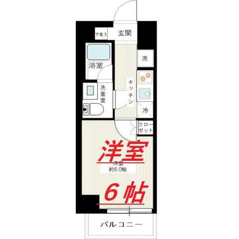 【間取り】 | SQUARE CITY TSURUMI RIVERSIDE