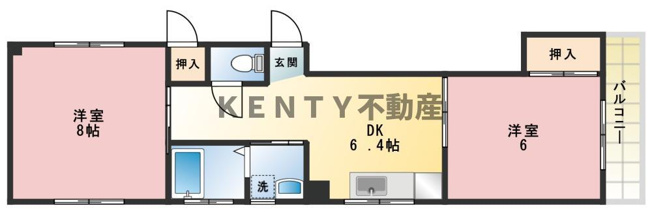 【間取り】 | マンション牧野