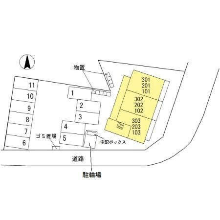 ルレの区画図