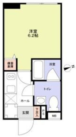 【間取り】 | VISTA　SHIN‐KOENJI．S
