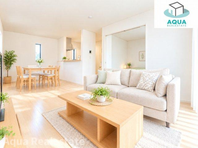 クレイドルガーデン藍住町勝瑞第5の外観|リビングです　※画像はイメージです