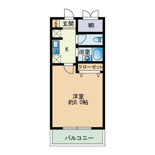 アール大濠公園の間取り