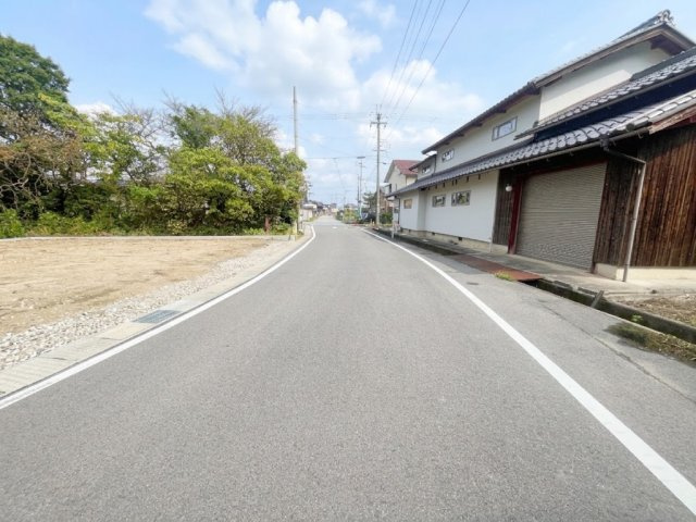 東近江市五個荘山本町　売土地の外観