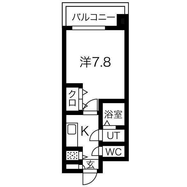 ルミエール野田阪神 本館の間取り