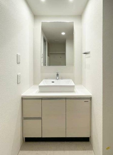 台東区蔵前１丁目の賃貸マンションの洗面所