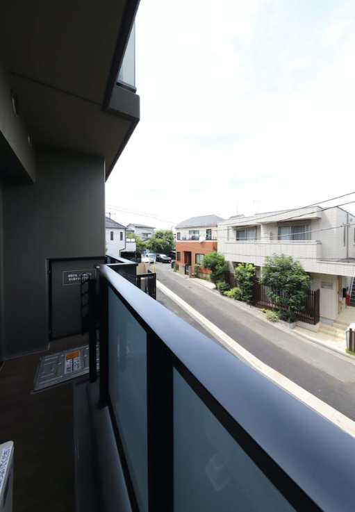 レジデンス桜新町ガーデン　ペット相談　築浅　ネット無料　礼金０のバルコニー