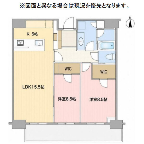 グランドメゾン新梅田タワー THE CLUB RESIDENCEの間取り