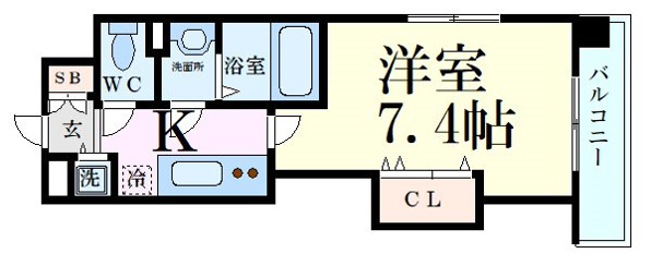 Luxe江坂Ⅱ