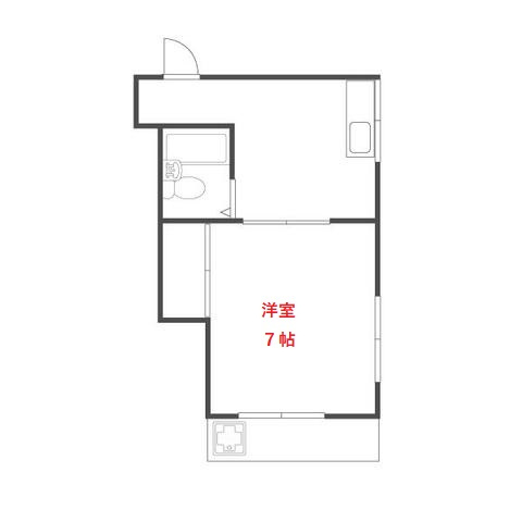 【間取り】 | サンビレイ6 | お部屋の間取りです。