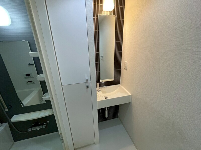 フロンティアゲート淀川の洗面所