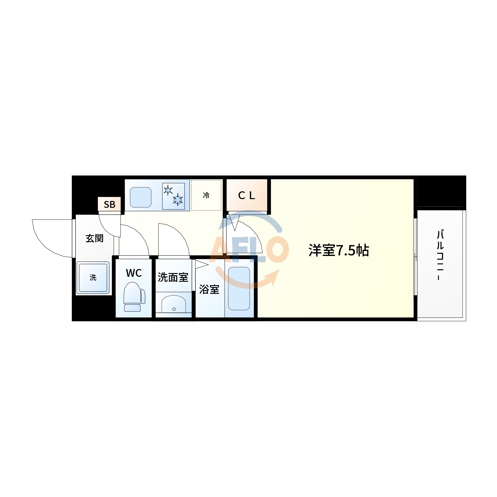 リッツ加島の間取り|間取り