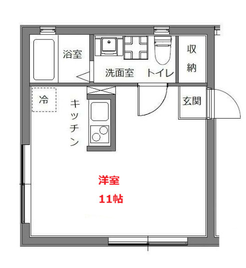 【間取り】 | ザ　コンラスト大井町 | お部屋の間取りです。