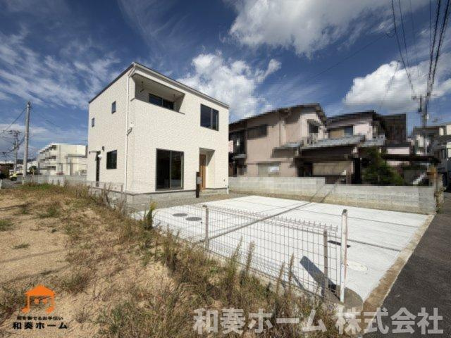 徳島市上吉野建売⑤　オール電化住宅の前面道路含む現地写真
