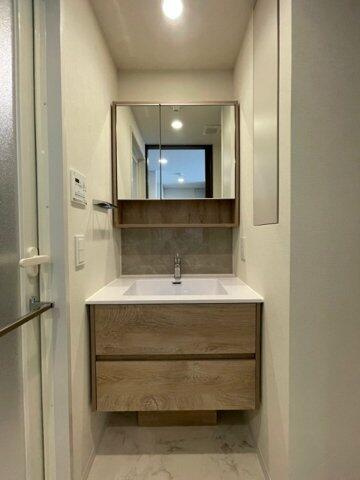新品家具付きマンション高田馬場２９（ＫａＧｏｏｄ東京）の洗面所