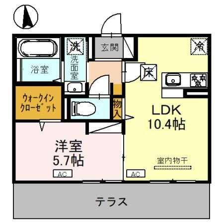 フィエルテの間取り