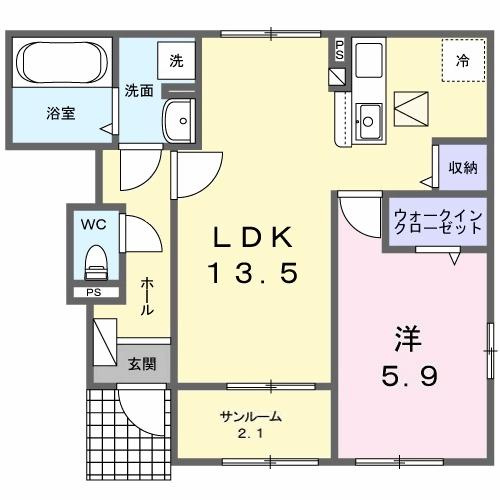 エタニティ・Ｂの間取り